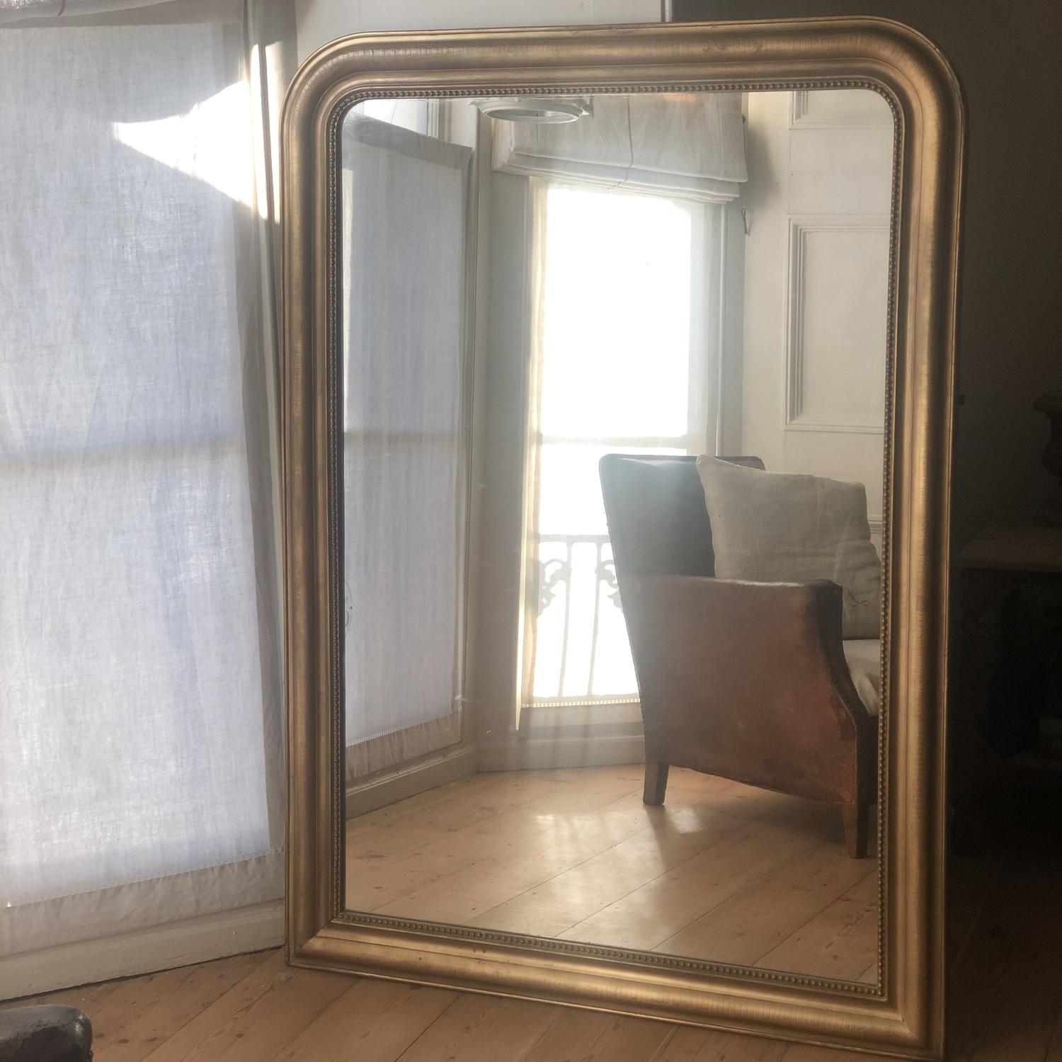 Large 19th century French Louis Philippe mirror