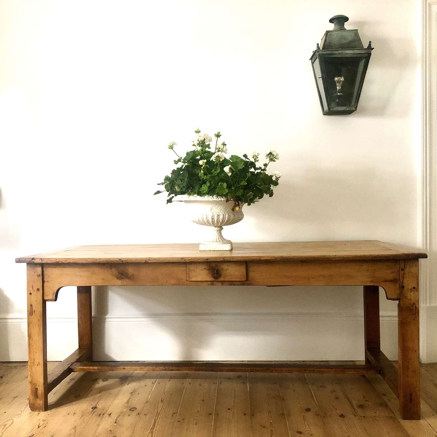 19th century antique French farmhouse refectory table
