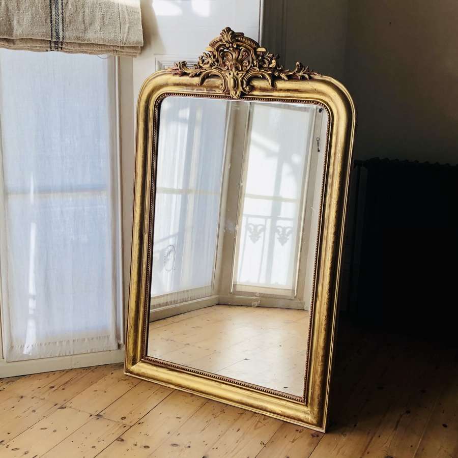 Mirrors, French Antique Mirror Glass