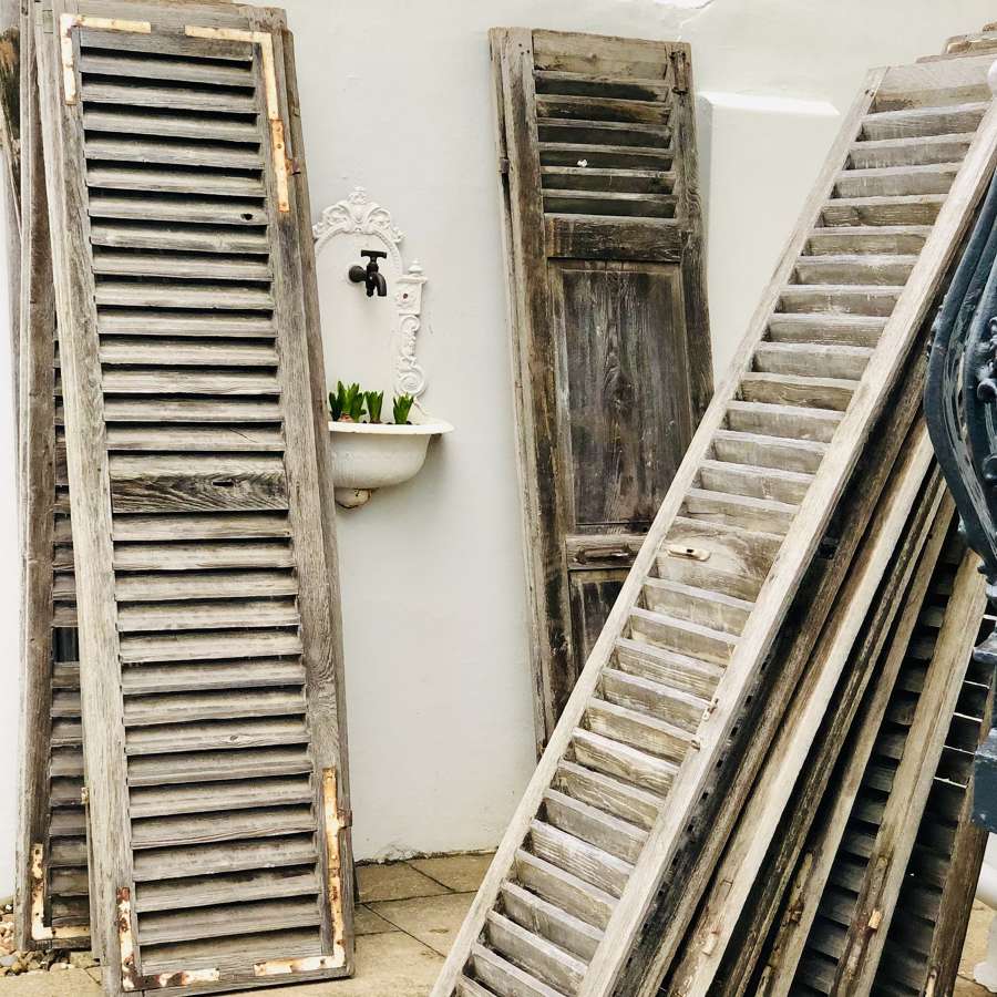 Antique French shutters - various available