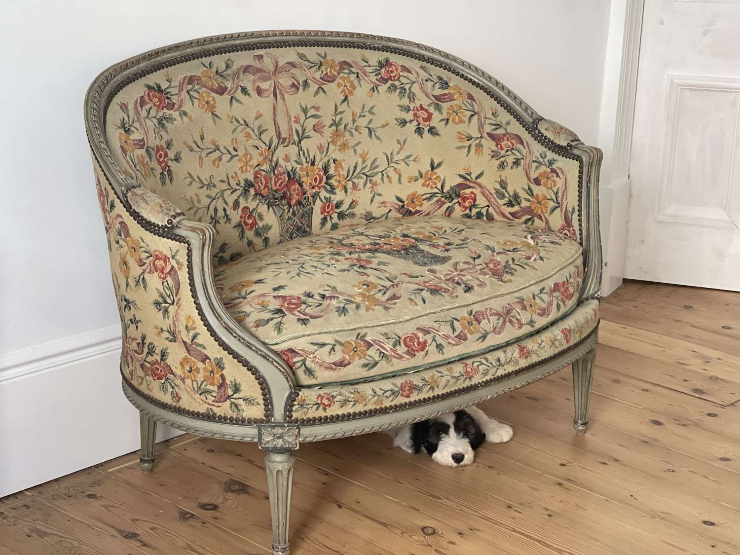 Antique French Louis XVI sofa
