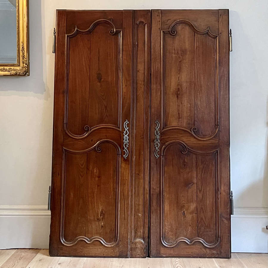 19th century French armoire doors