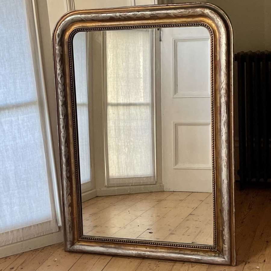 19th century French gilt Louis Philippe mirror c1860