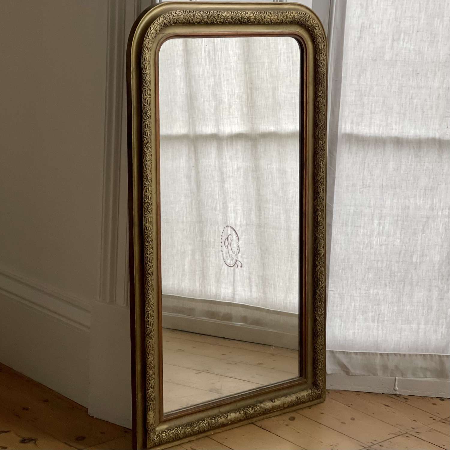 Antique French mirror - c 1860