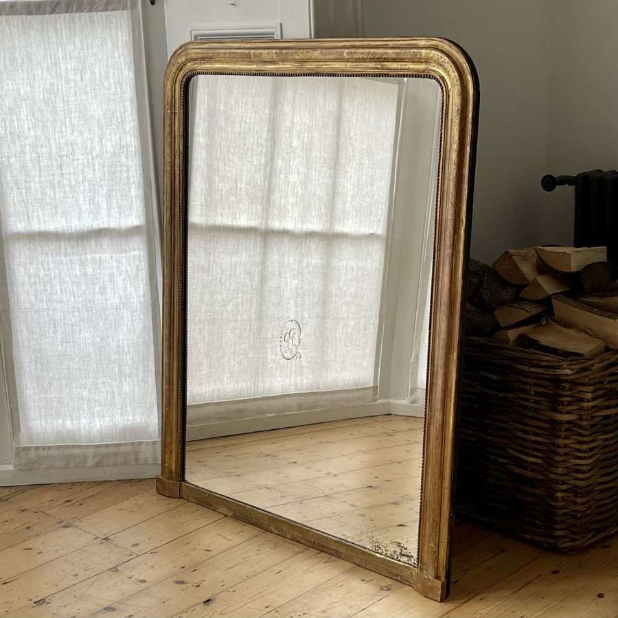 Antique French Louis Philippe mirror c1830