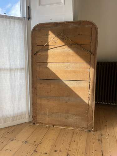 Large antique French gilt Louis Philippe mirror c1850