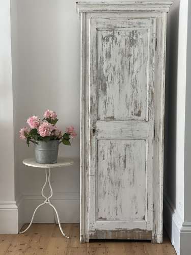 Antique French painted cupboard