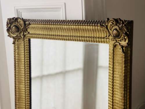 Antique French gilt mirror