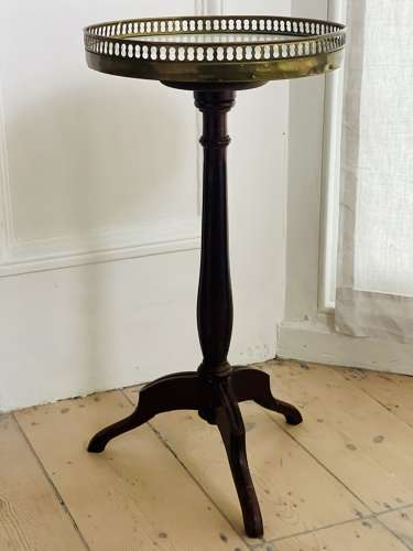 French marble topped occasional table gueridon