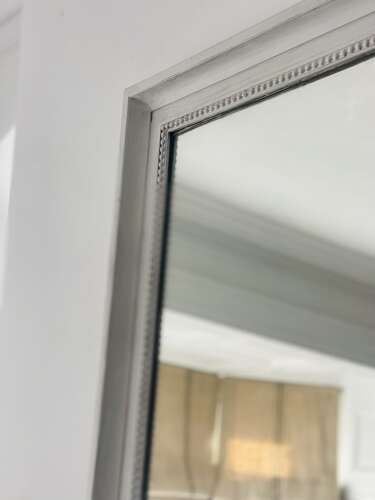 19th century French painted mirror