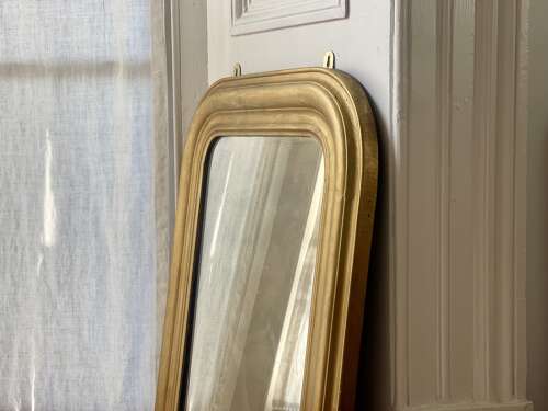 Antique French gilt Louis Philippe mirror