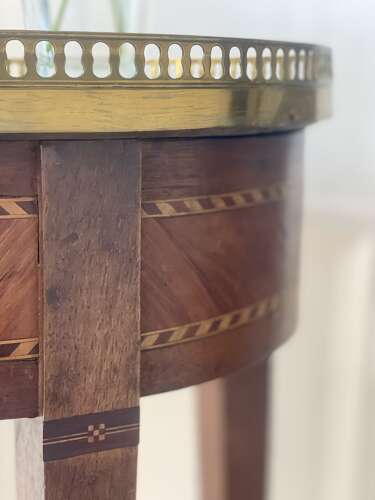 Antique French marble occasional table