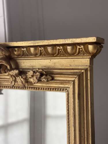 Antique French gilt mirror