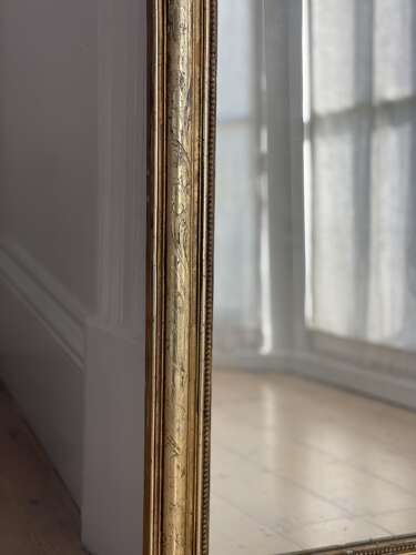 Antique French gilt mirror