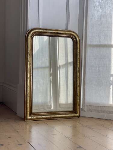 Antique French gilt mirror