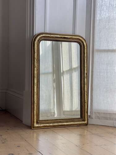 Antique French gilt mirror
