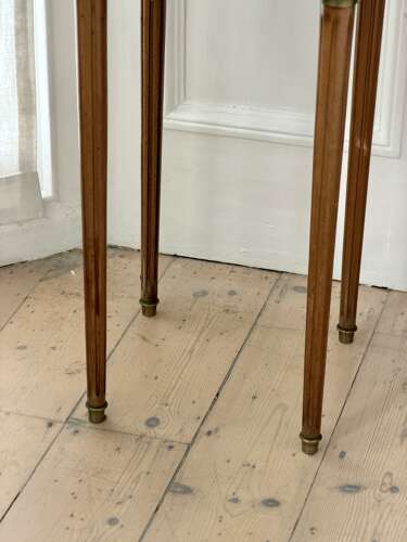 Antique French marble occasional table