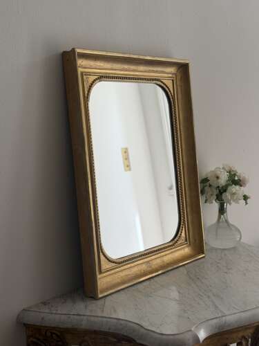 Antique French gilt mirror