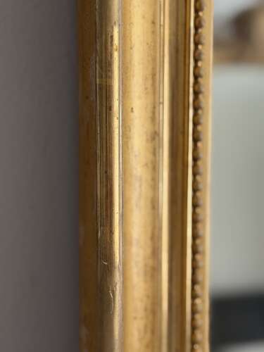 Antique French gilt mirror