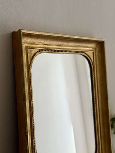 Antique French gilt mirror