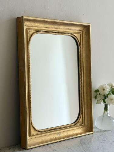 Antique French gilt mirror