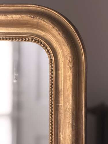 Antique French gilt Louis Philippe mirror