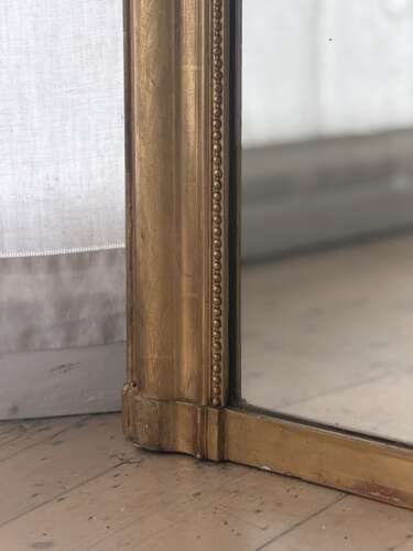 Antique French gilt Louis Philippe mirror